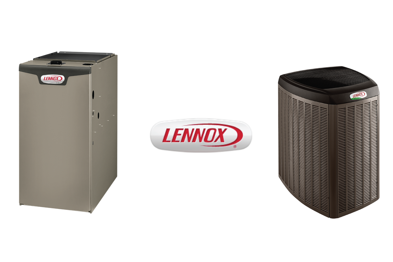 Image of Lennox furnace and air conditioner combo